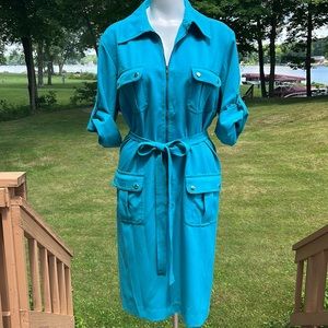 Shelby & Palmer terrific pocketed dress 18W